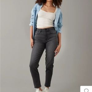 EUC AE mom high rise jeans